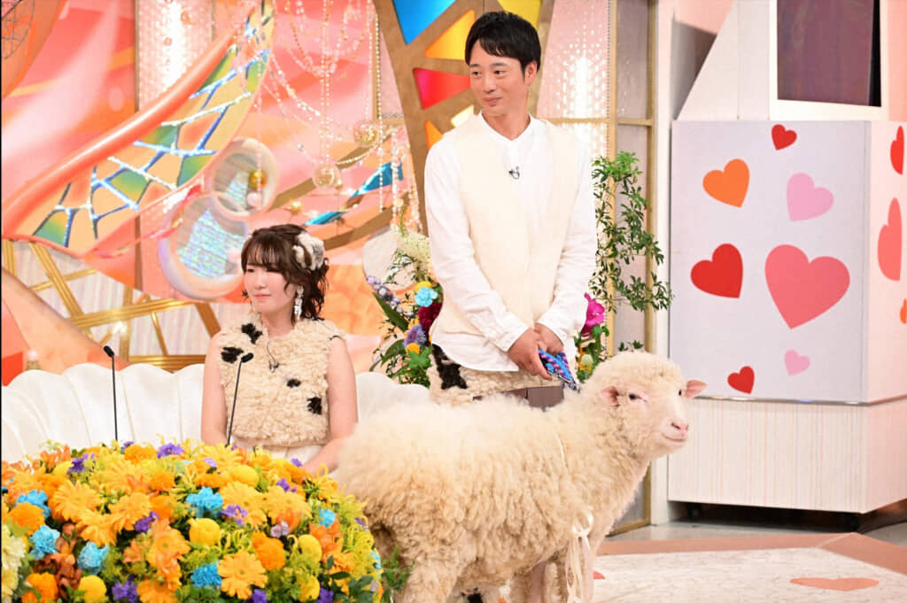 6月28日放送「新婚さんいらっしゃい！」の一場面 （C）ABCテレビ