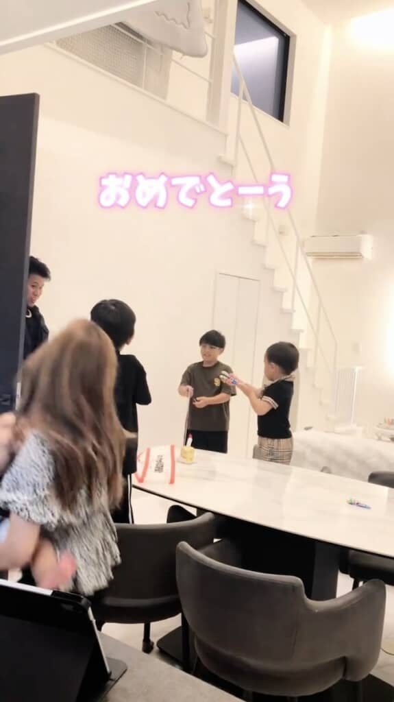 29歳になった夫に家族でサプライズ！