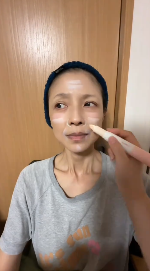 コンシーラーで立体感をプラス