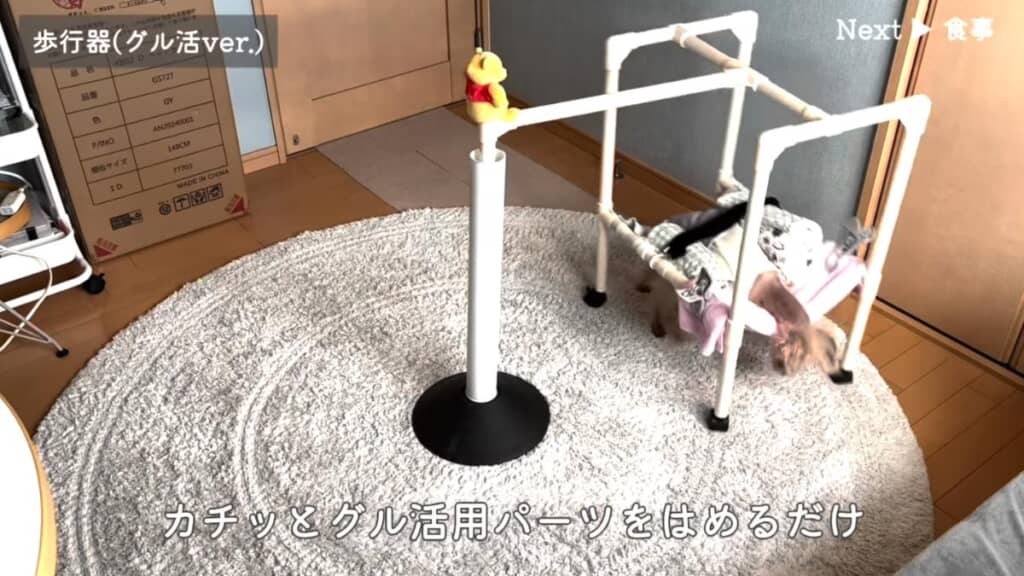 グル活ver.で歩き回るくうちゃん
