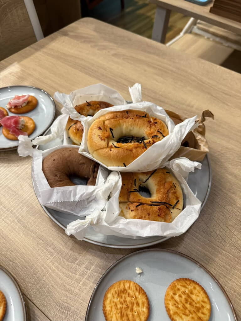 ベーグルまである！