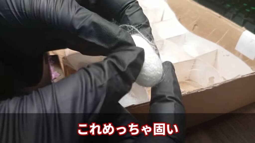 固くて丈夫な繭