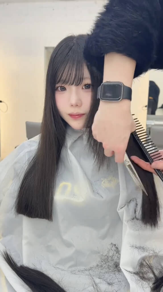 ばっさり切ってレイヤーを入れていくと……
