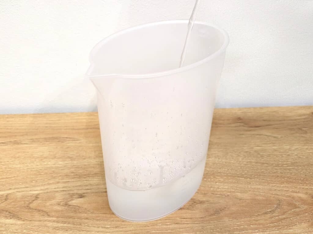 沸いたお湯をすぐに注げる