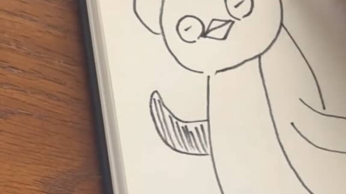 Yosi 作家 ペンギン 大切な友達 絵 74/100 83歳おばあちゃんが“Suicaのペンギン”を描いてみたら……「困惑www