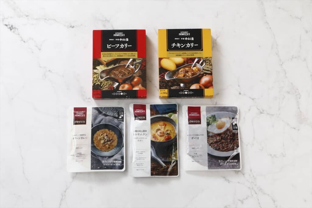 成城石井 desicaレトルトと成城石井＆新宿中村屋 カリー食べくらべセット