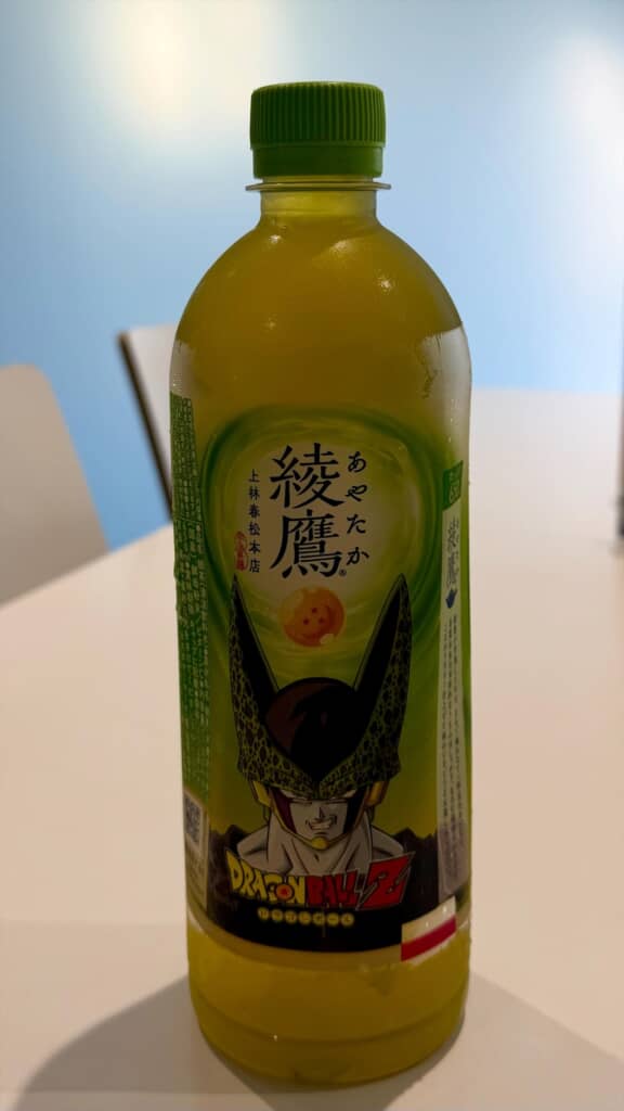 綾鷹とドラゴンボールZのコラボパッケージ