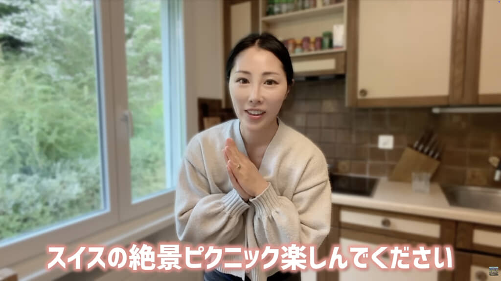 6人家族でピクニックへ