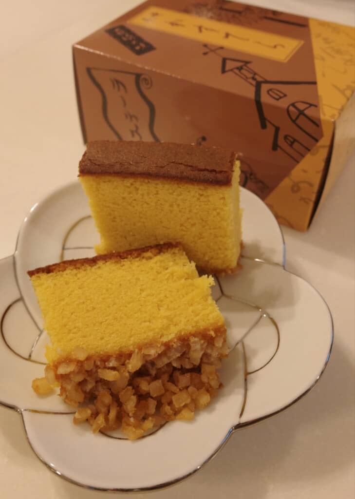 茂木一まる香本家のカステラ