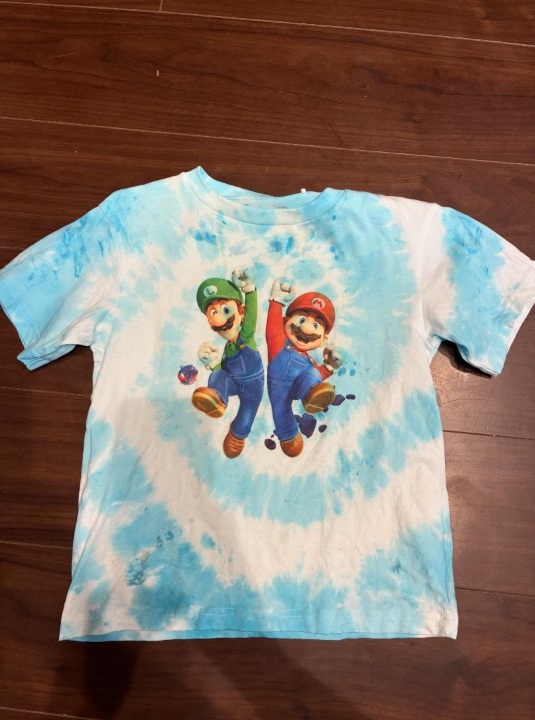 夏仕様のスーパーマリオブラザーズ