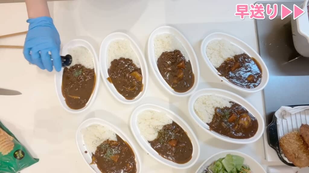 大量のビーフシチューが完成！