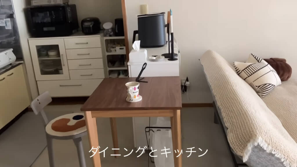 LDKに入ったところからの眺め