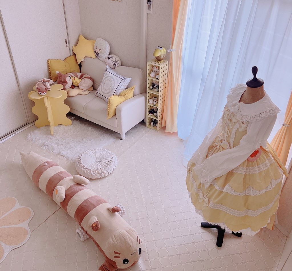 部屋もかわいい！
