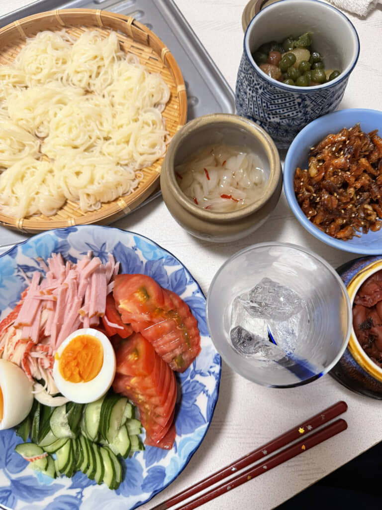 報告した日に祖父が作ってくれた料理