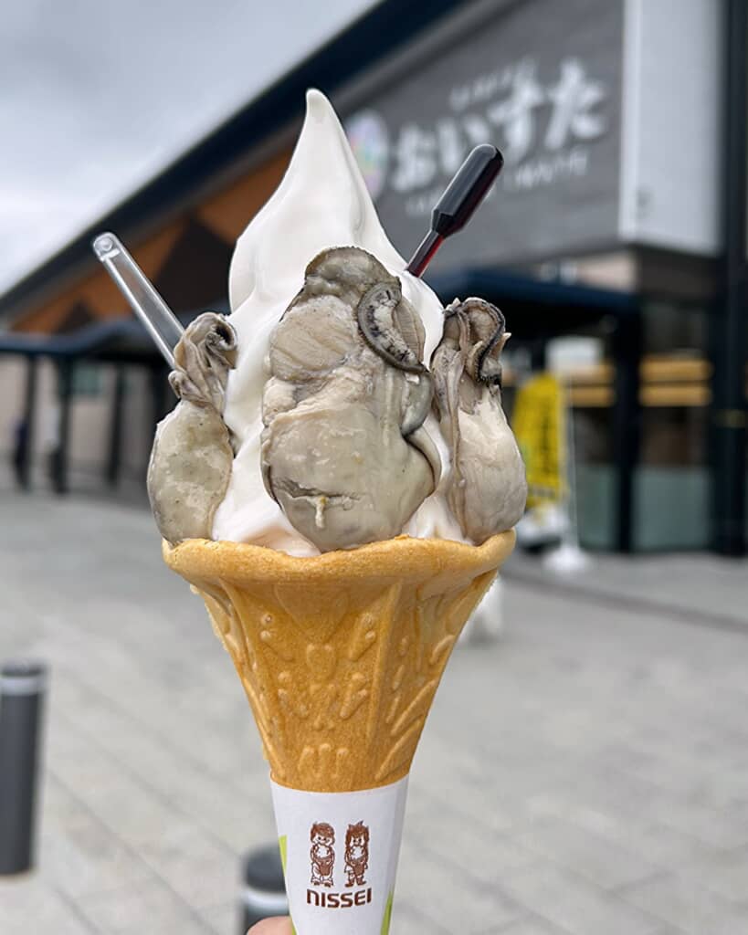 まさかの牡蠣！