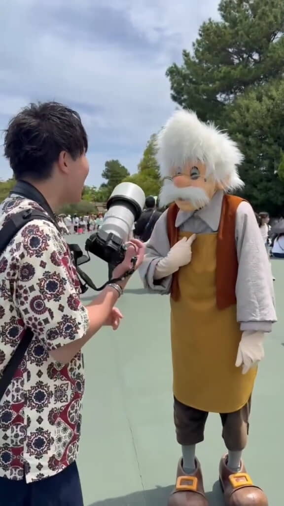 声をかけてくれたゼペットじいさん