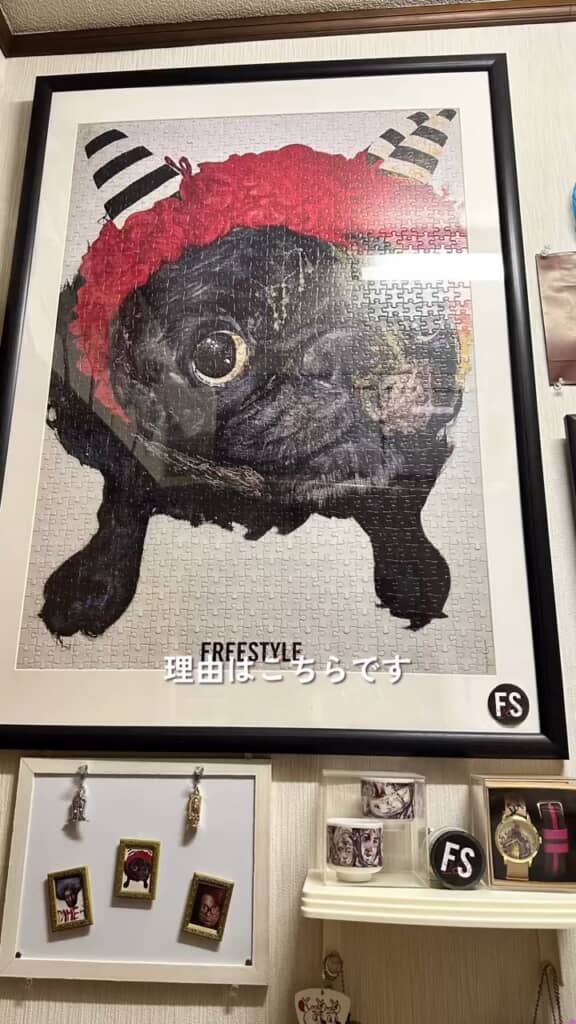 大野智さんの絵が入ったジグソーパズル