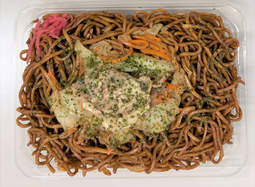 具だくさんのソース焼そば 麺５０％増量