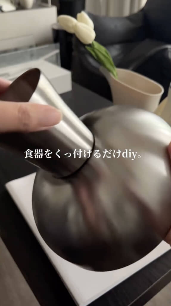 くっつけるだけ！