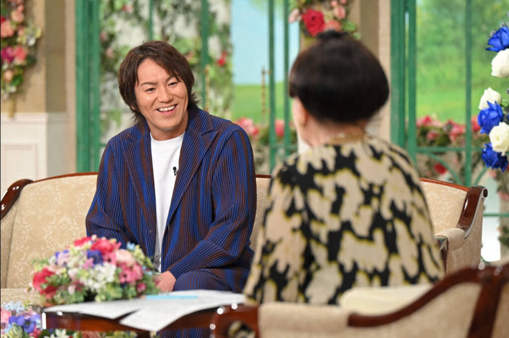 7月10日放送「徹子の部屋」の一場面 （C）ABCテレビ