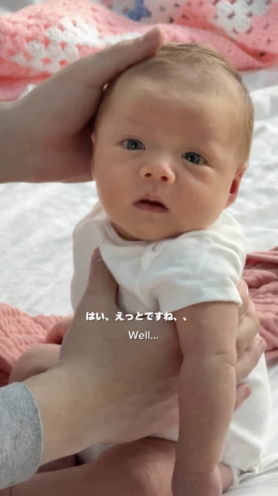 生まれたての次女ちゃん