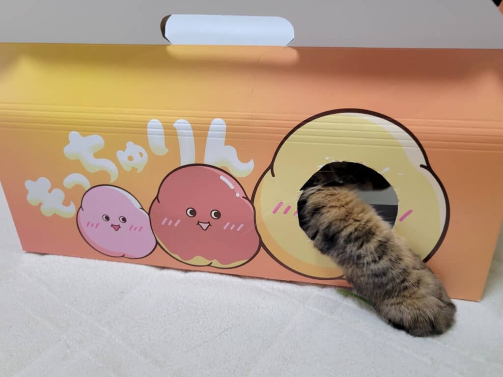 現実では顔を出さず尻尾を出して顔を見せてくれませんでした……
