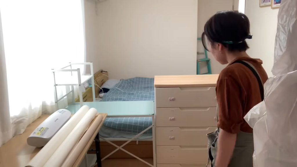 アトリエのレイアウト決め