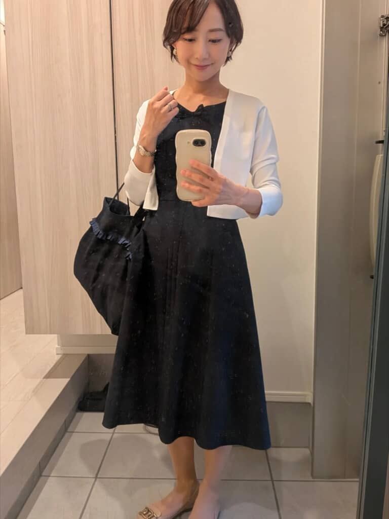 mamiiさんの授業参観日コーデ
