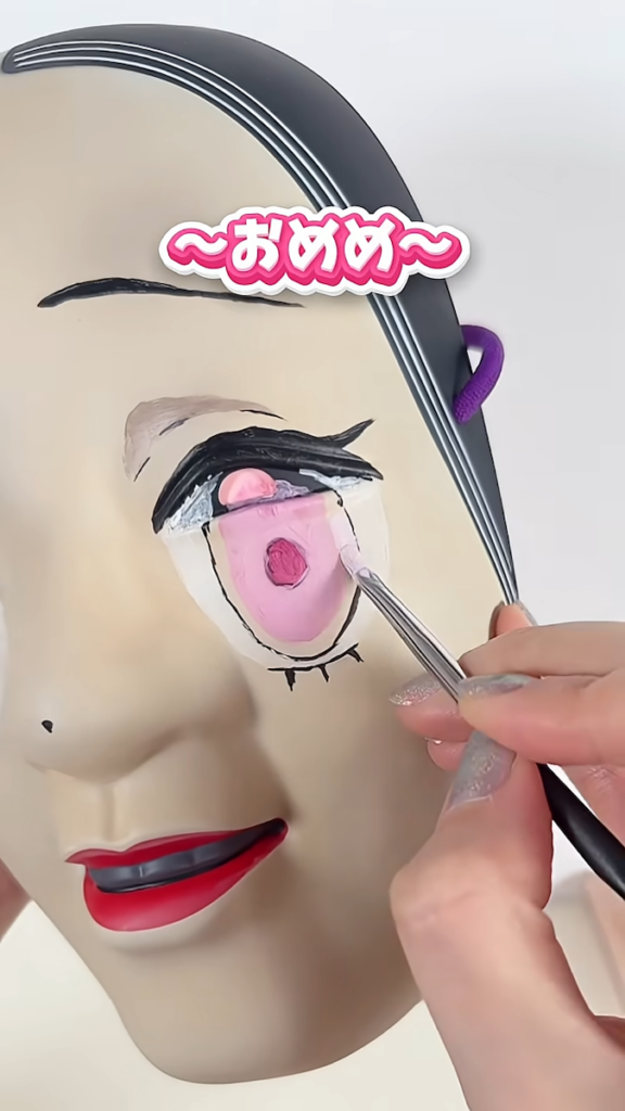 絵の具で色付け