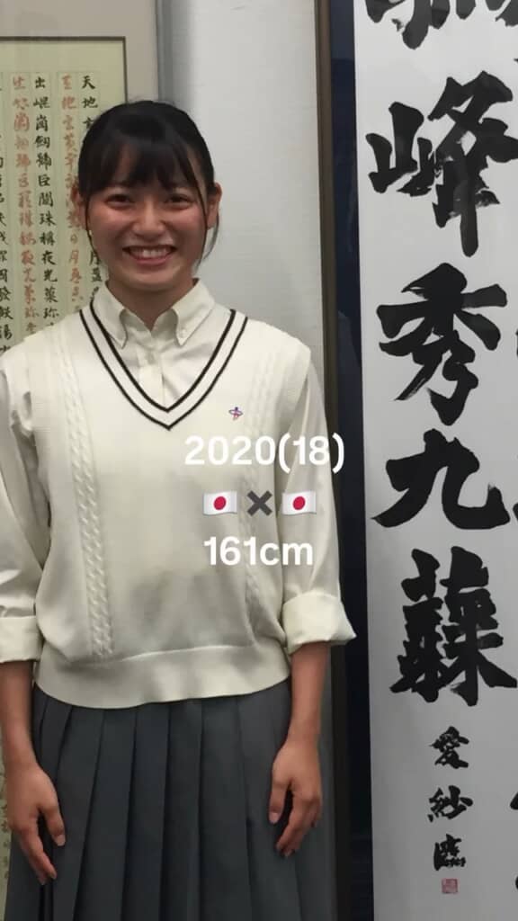笑顔がまぶしい学生時代！