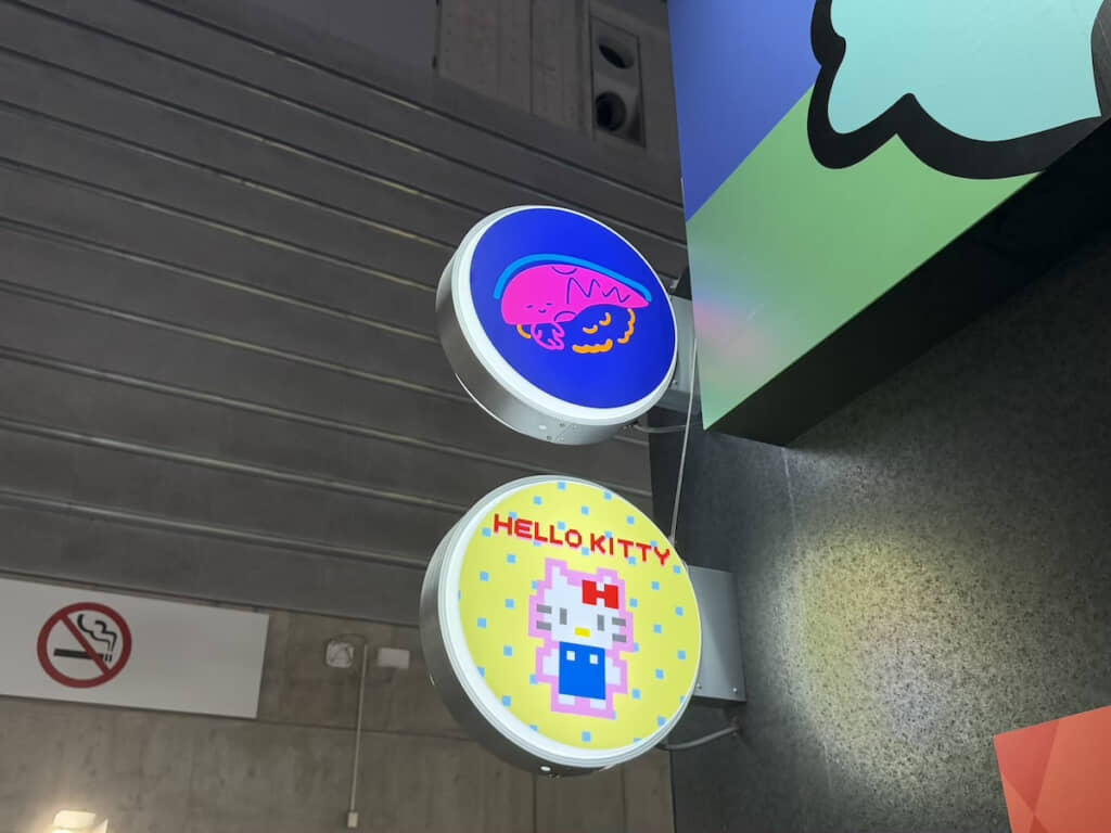 きりみちゃんの電飾看板