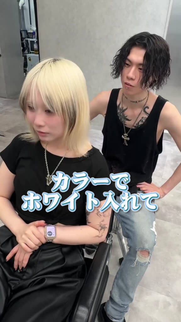 リタッチは行わない