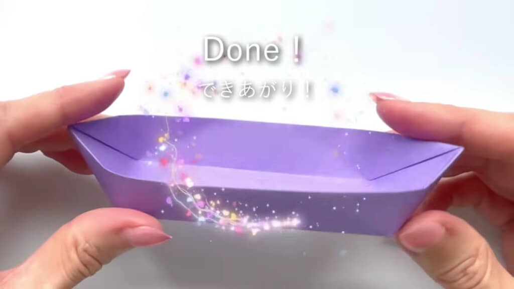 舟形トレーの完成！