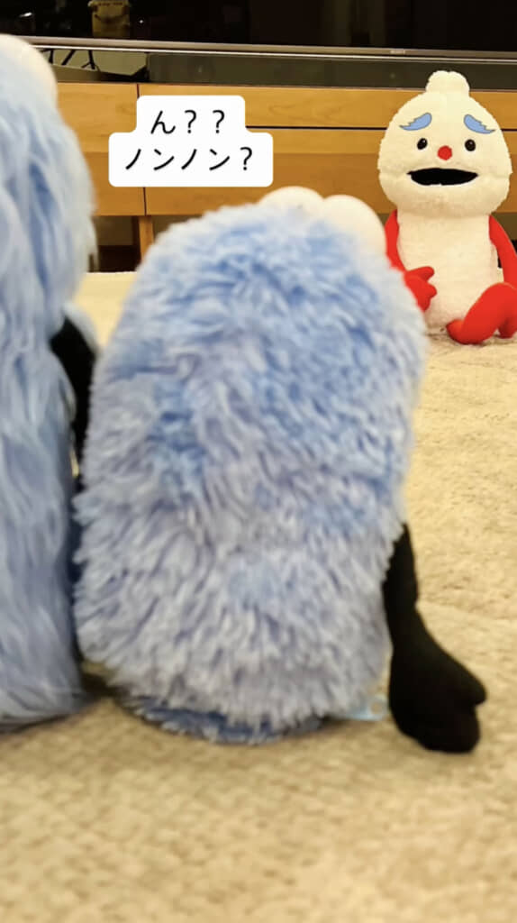 ノンノンのぬいぐるみ