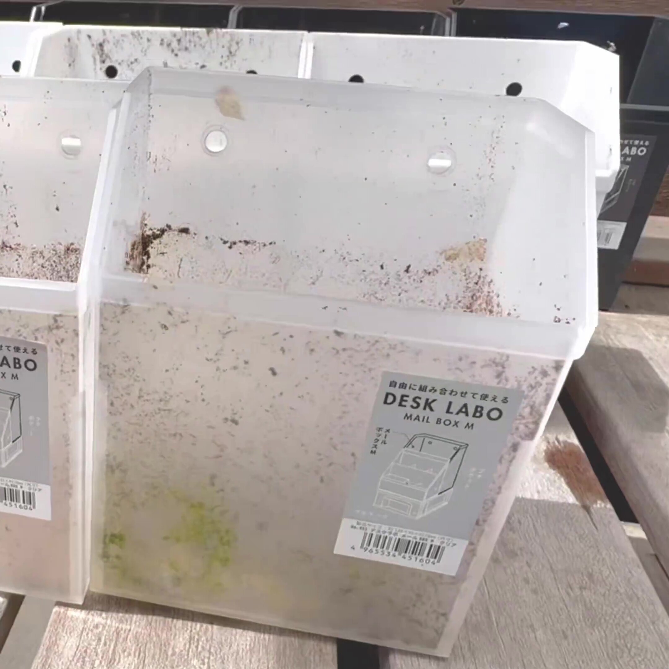 「100均のレターボックスは園芸コーナーに置くべき」→穴を開けて吊るすと……　目からウロコの活用法に「よくマッチしてますね」「真似したい」（1/3） | ライフスタイル ねとらぼ