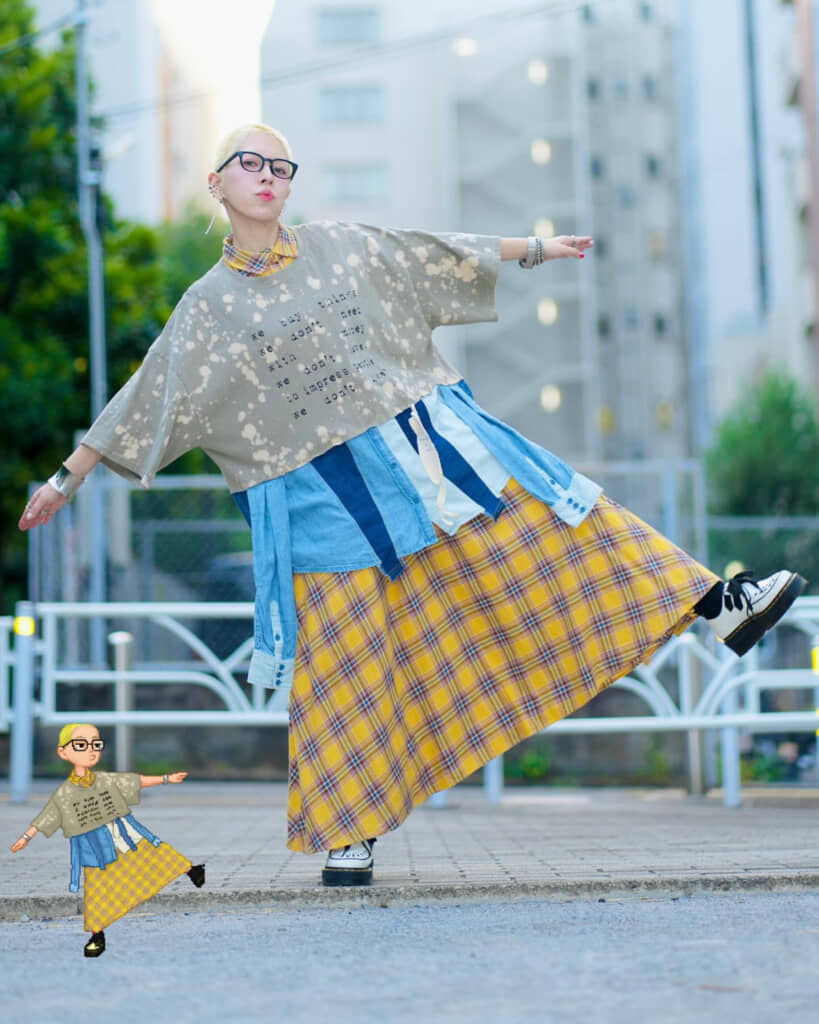 どんなアイテムも小島さん風に染まる