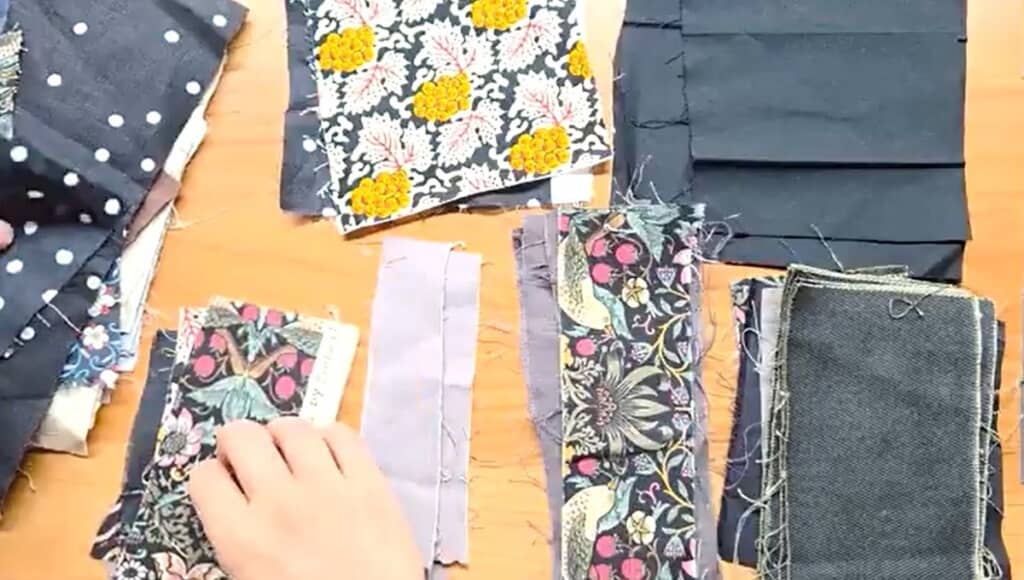 大きさ別に仕分けをします