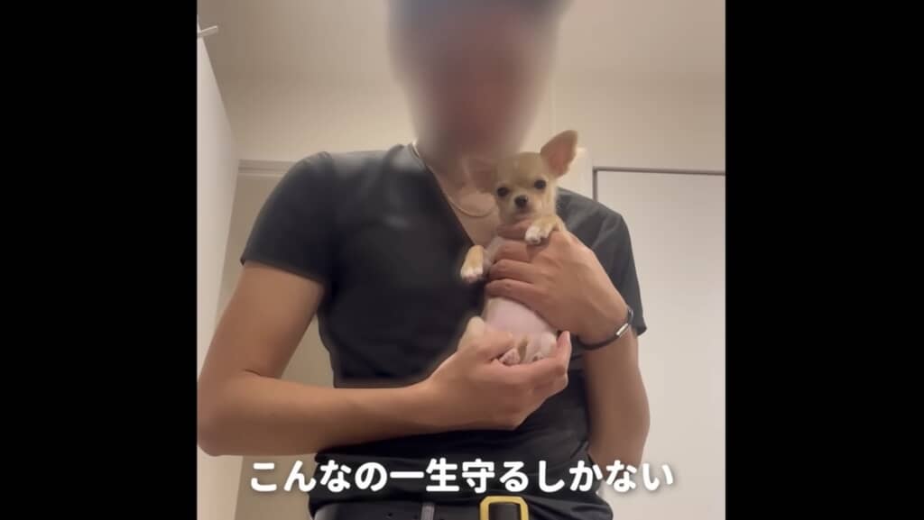 怖かった廊下もパパがいれば安心
