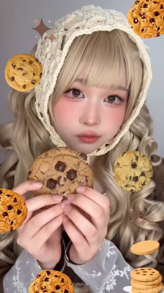 まるで海外のお人形さんのよう
