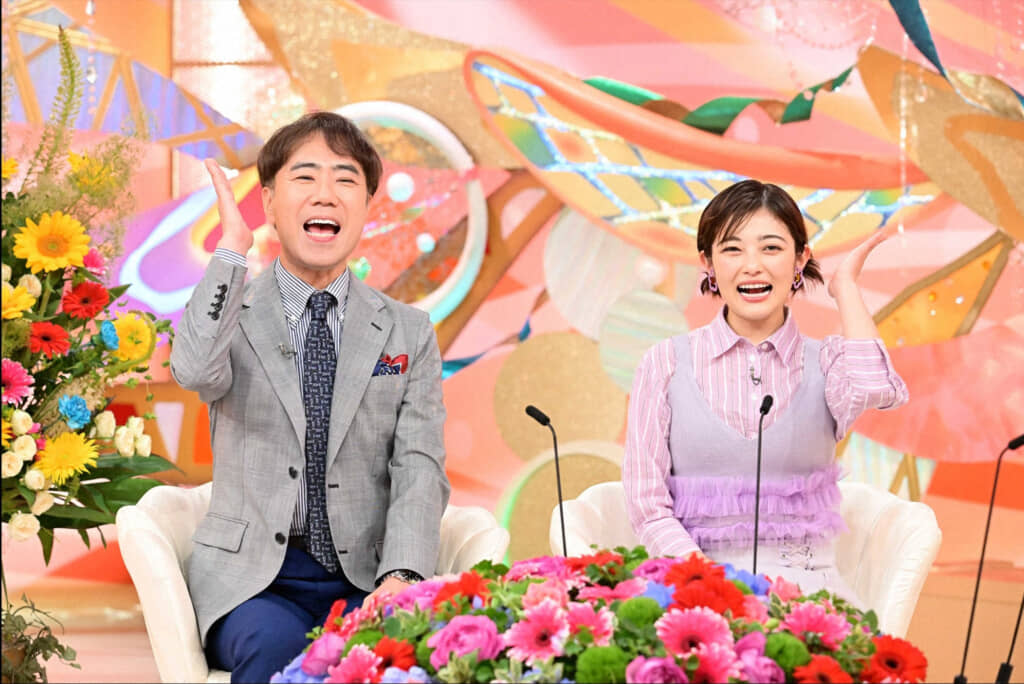 7月12日放送「新婚さんいらっしゃい！」の一場面 （C）ABCテレビ