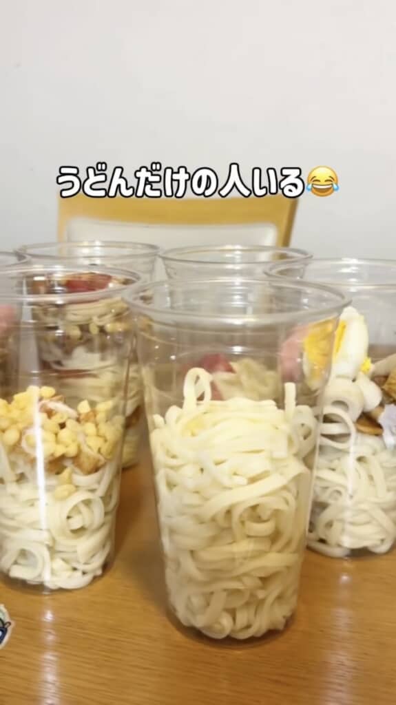 うどんだけ食べるストイックな子も!?