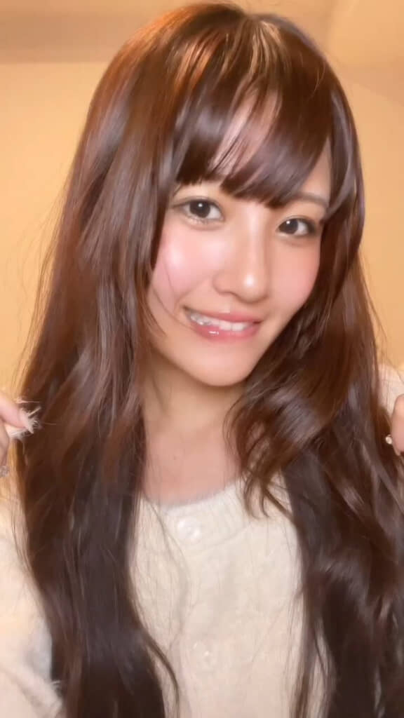 “サエコさん”風メイクが完成！