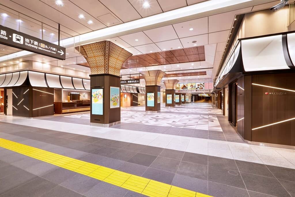 執筆時には37もの店舗が集まっていた、東京駅八重洲北口改札を出てすぐの「東京ギフトパレット」