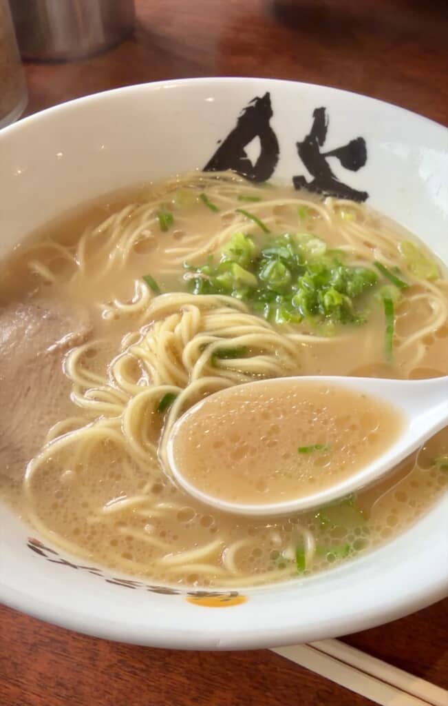 見るからに濃厚なスープ