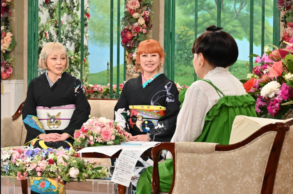 7月13日放送「徹子の部屋」の一場面 （C）ABCテレビ