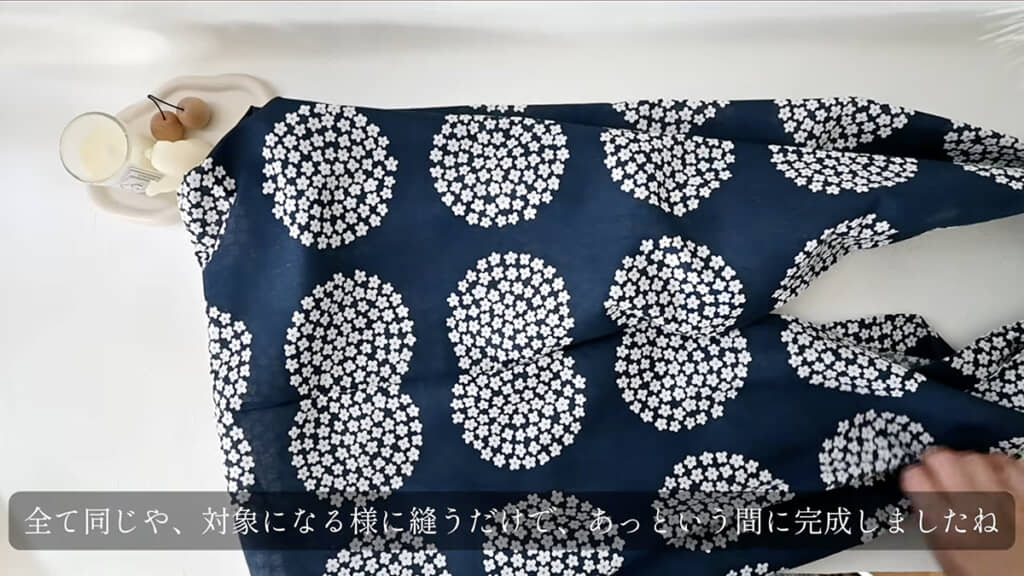 大容量バッグの出来上がり