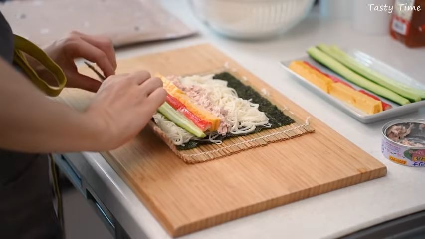 巻き寿司みたいに！