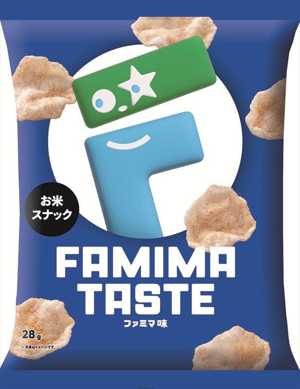 ファミマ味のお米スナック