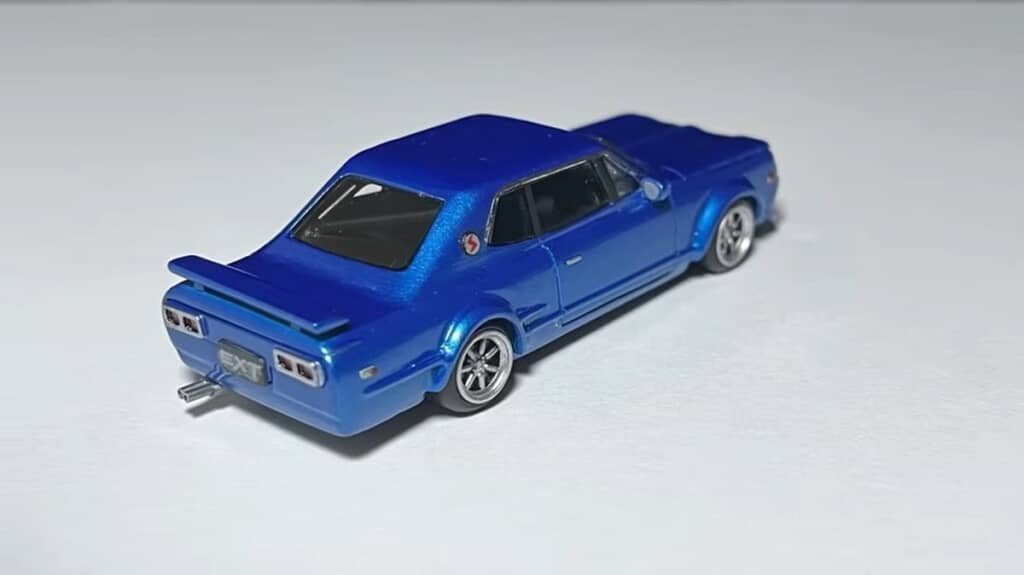 ハコスカミニカーの背面
