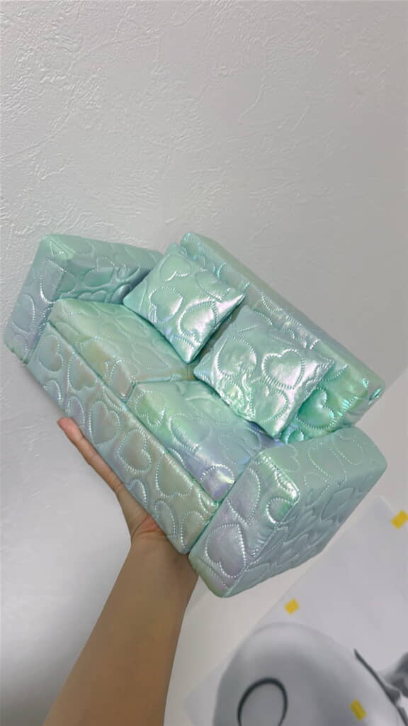 お人形用のソファが完成!
